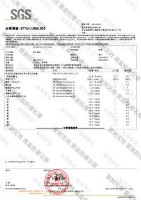 防爆尿素泵SGS分析報(bào)告